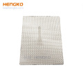 Hengko Высококачественная микрона Пористое спеченная сетчатая пластина фильтров из нержавеющей стали для многоцелевой очистки и фильтрации